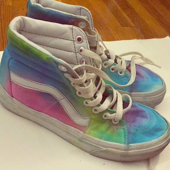 Cute Tie Dyed Vans High Tops | Poshmark